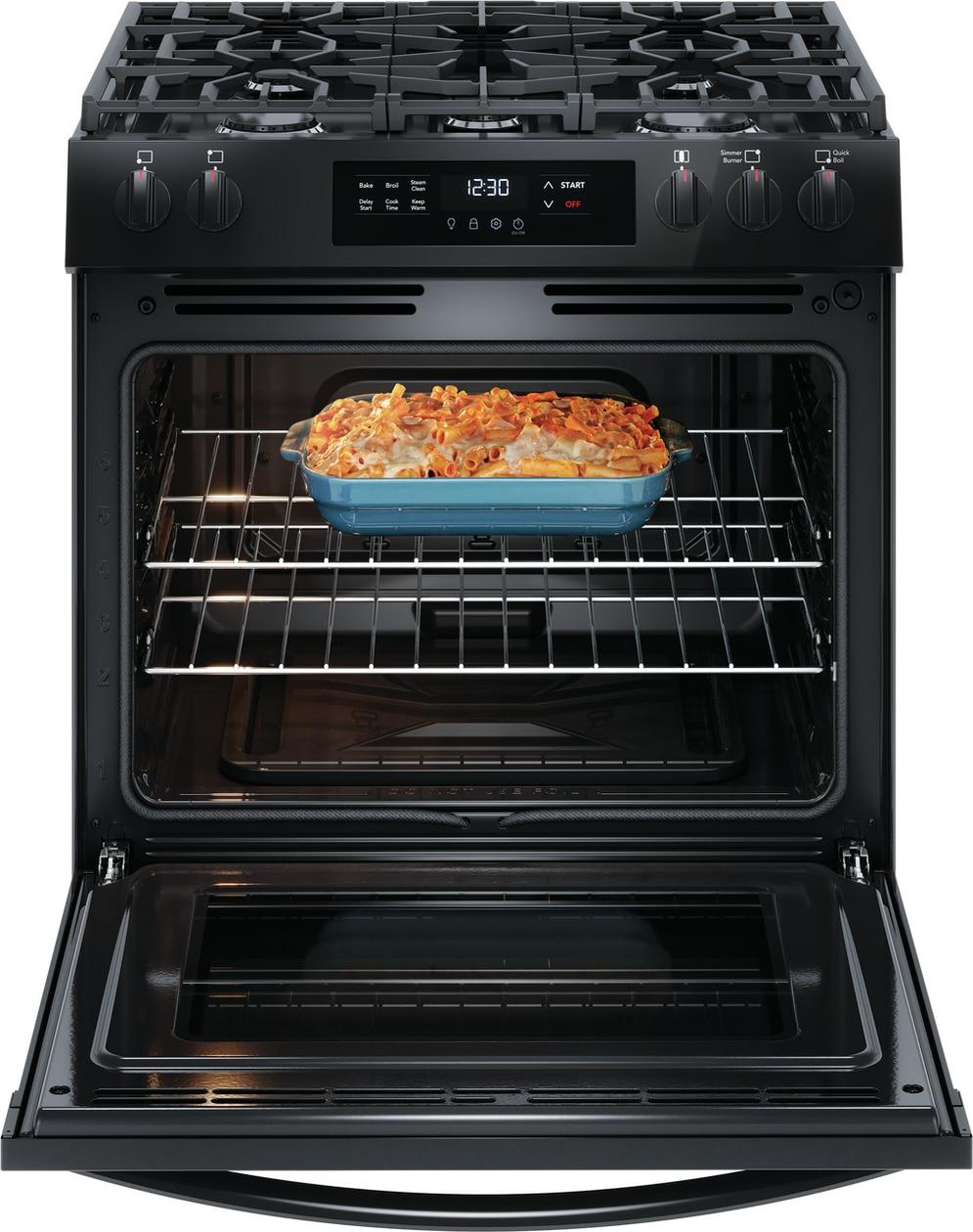 30" Front Control Gas Range with Quick Boil
