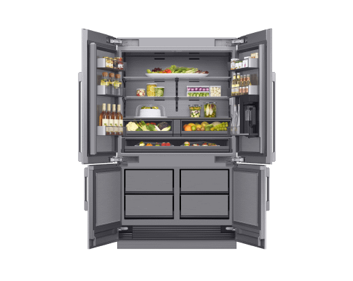 48 Inch French Door Refrigerator with SteelCool™, Panel Ready