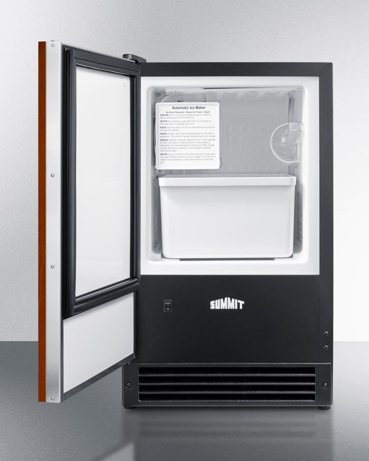 15 Lb. Drain-free Built-in Icemaker (panel Not Included)