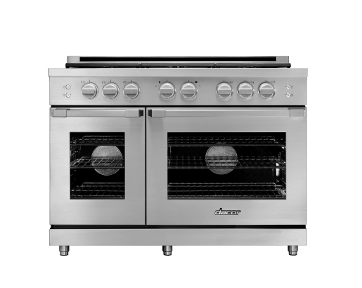 Gas Pro Range, Silver Stainless Steel, Natural Gas