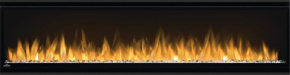 Alluravision 60 Slimline Wall Hanging Electric Fireplace