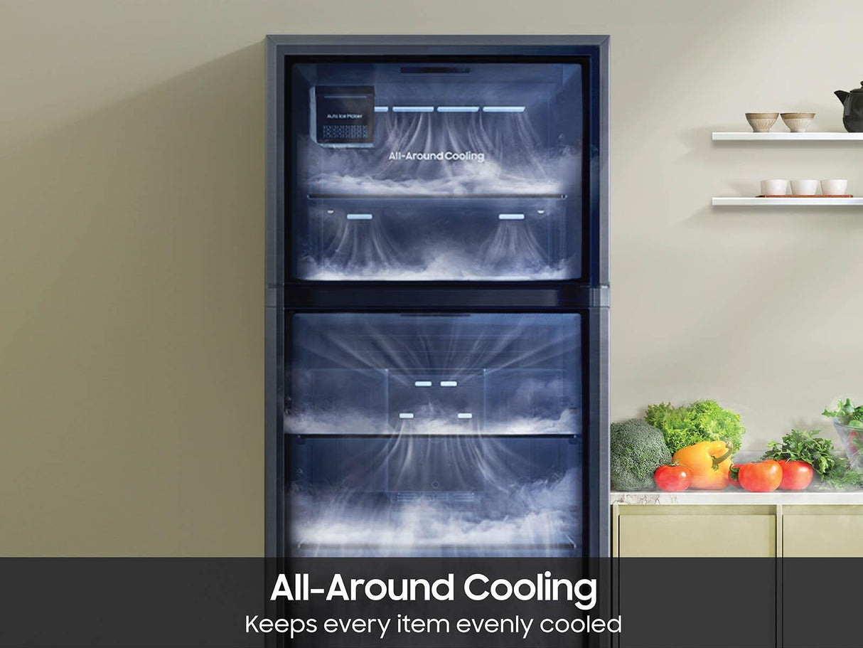 Bespoke AI Top Freezer All-Around Cooling Auto Ice Maker 18 cu.ft.