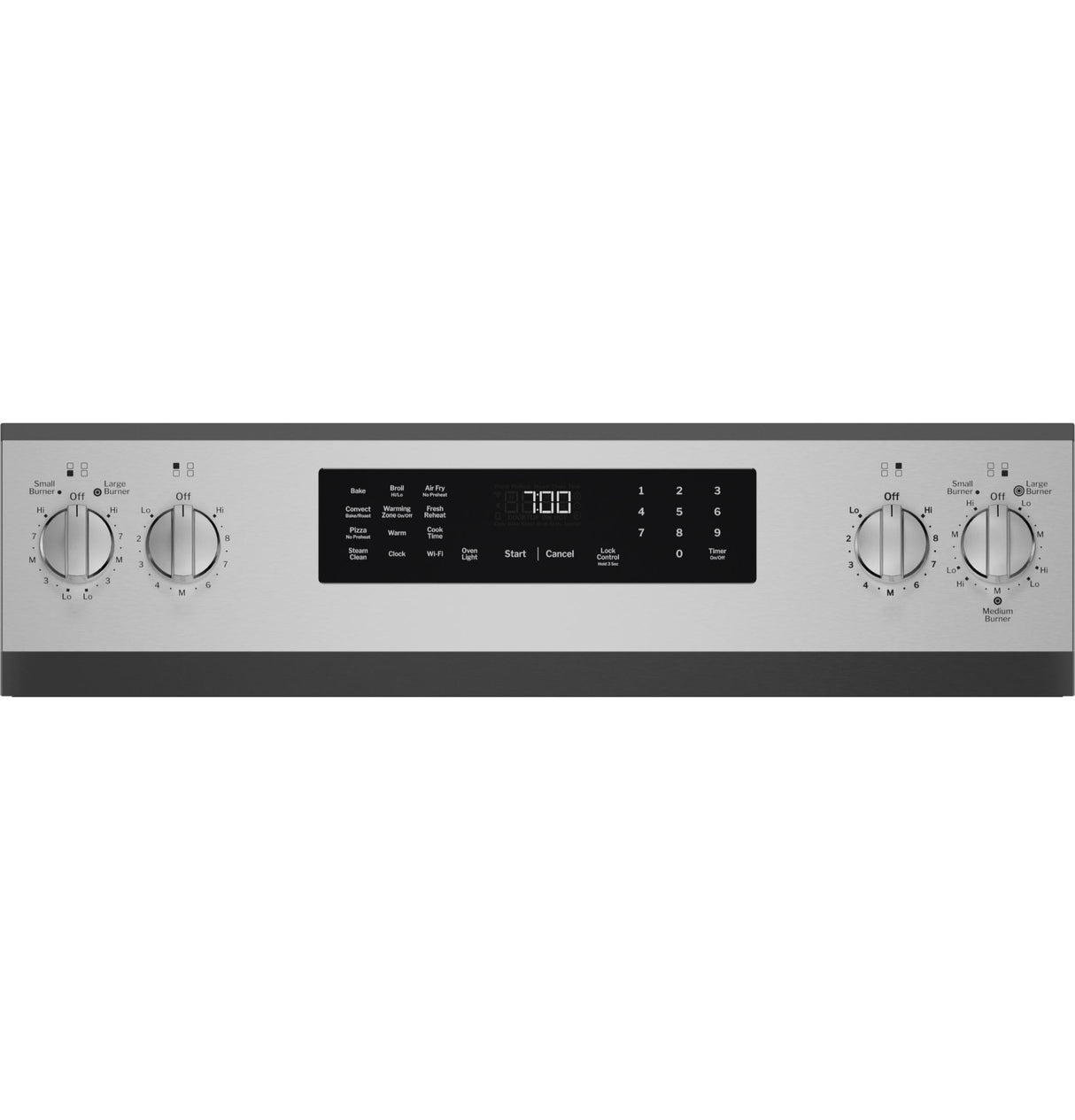 GE Profile™ ENERGY STAR® 30" Smart Free-Standing Electric Convection Range with No Preheat Air Fry and EasyWash™ Oven Tray