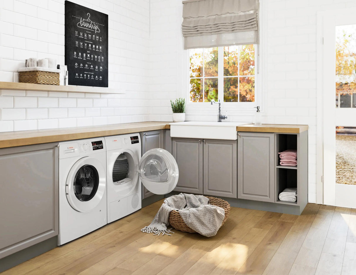 300 Series Compact Washer , White