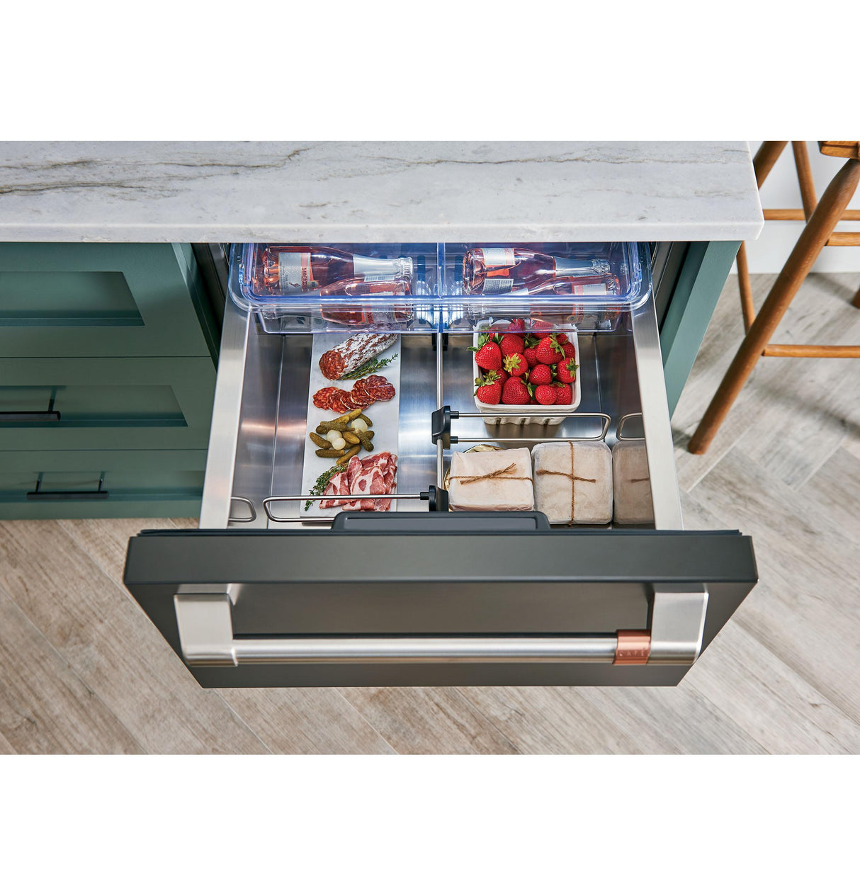 Café™ 5.7 Cu. Ft. Built-In Dual-Drawer Refrigerator