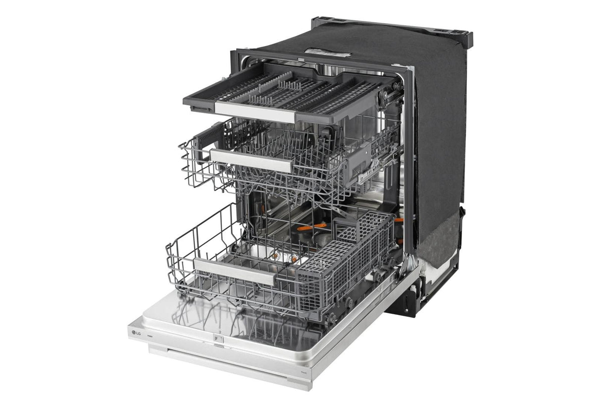 Smart FlushFit™ Top Control Dishwasher with 1-Hour Wash & Dry, QuadWash® Pro, TrueSteam® and Dynamic Heat Dry™ w/AutoVent Dry™