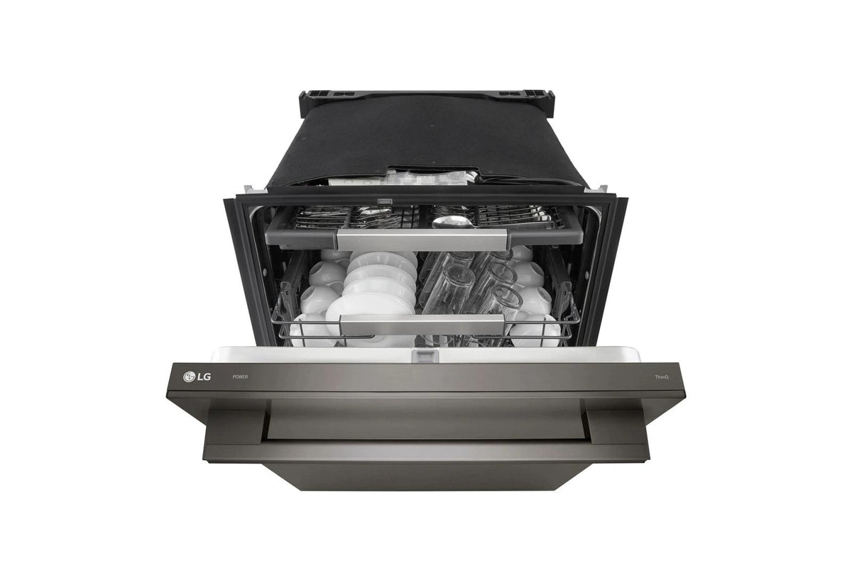 Smart FlushFit™ Top Control Dishwasher with 1-Hour Wash & Dry, QuadWash® Pro, TrueSteam® and Dynamic Heat Dry™ w/AutoVent Dry™