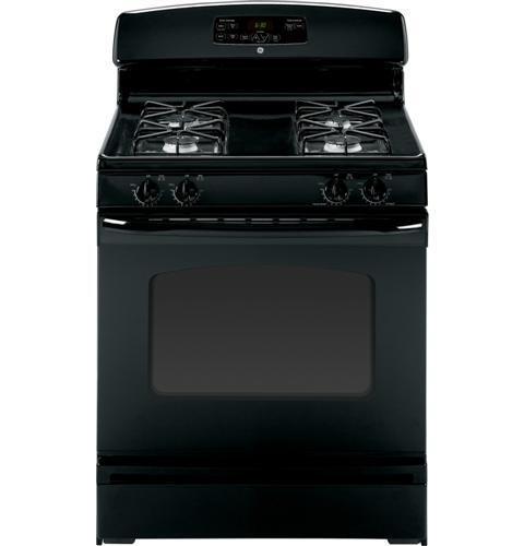 GE® 30" Free-Standing Gas Range with Steam Clean