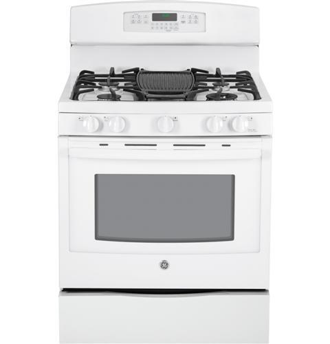 GE Profile™ Series 30" Free-Standing Self Clean Gas Range