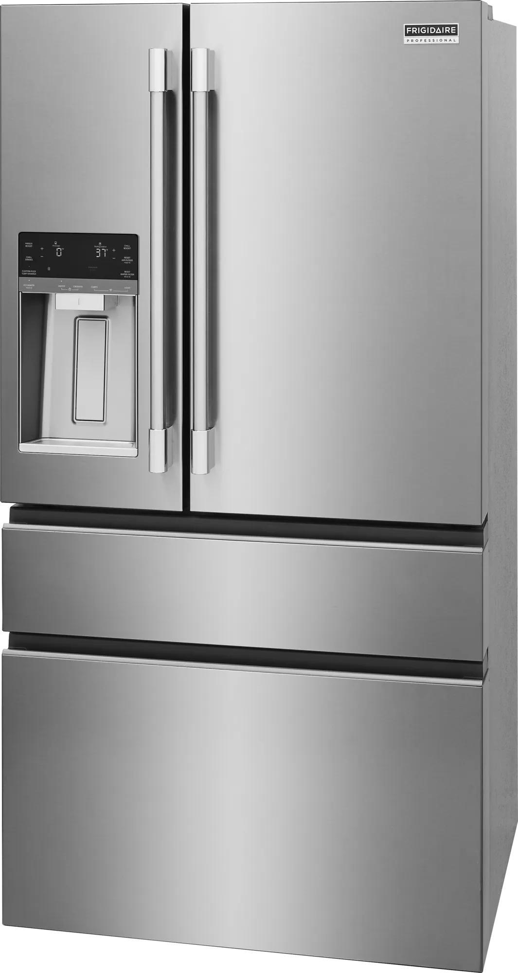 21 Cu. Ft. Counter-Depth 4-Door French Door Refrigerator