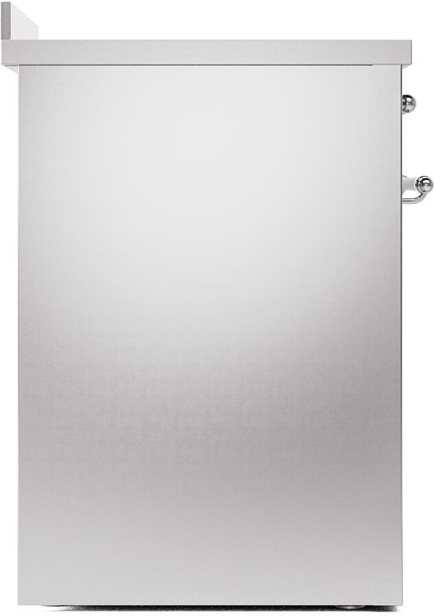 Nostalgie II 30 Inch Electric Freestanding Range in Stainless Steel with Chrome Trim