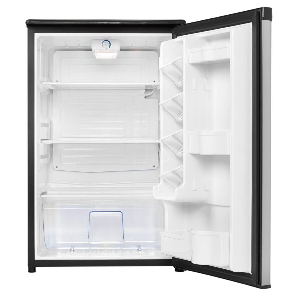 Danby 4.4 cu. ft. Compact Fridge in Stainless Steel Look