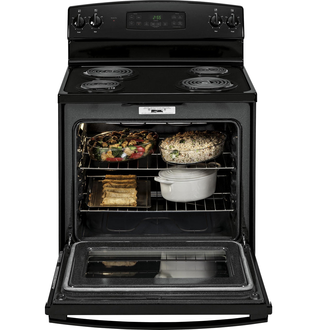 GE® 30" Free-Standing Electric Range