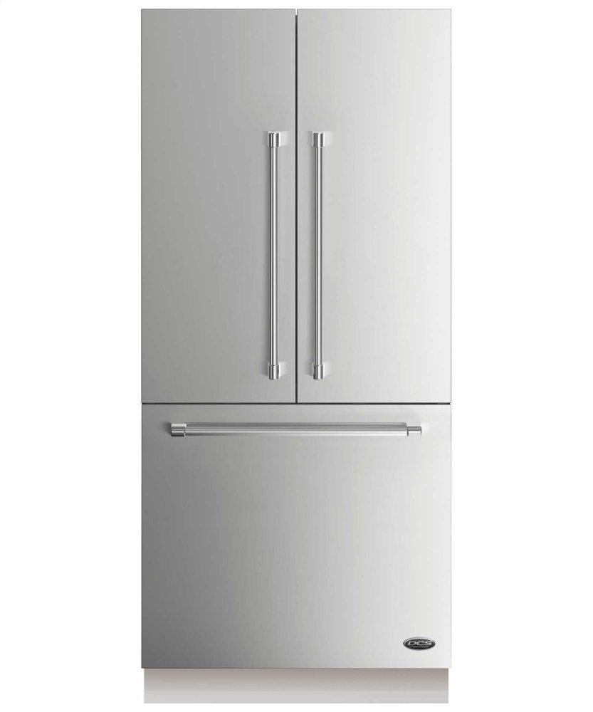 DCS Activesmart Refrigerator 36" Integrated French Door With Ice - 80" / 84" Tall