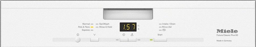 G 4948 U AM Pre-finished, full-size dishwasher with visible control panel, cutlery basket and 5 Programs