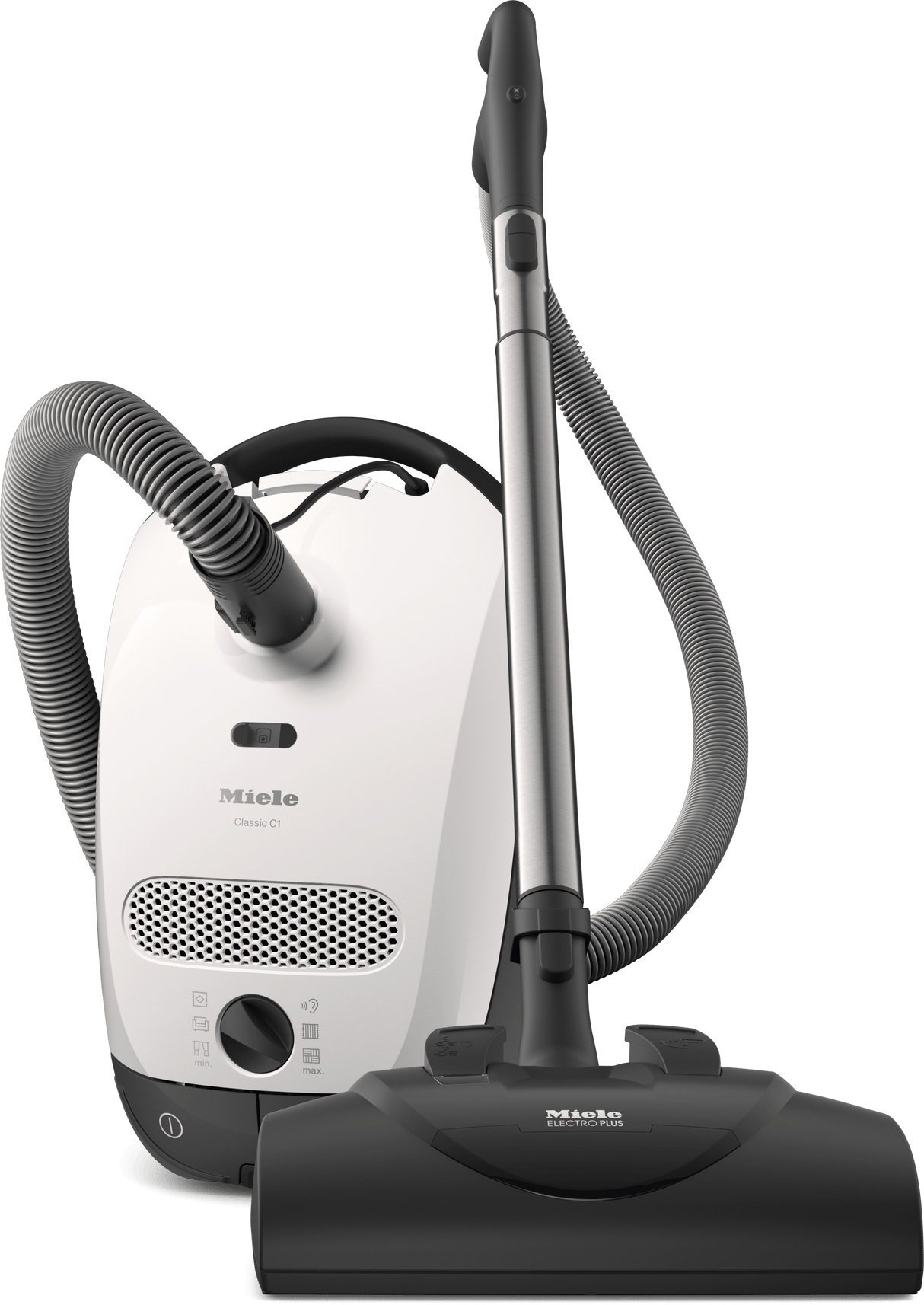 Classic C1 Cat & Dog PowerLine - SBBN0 Lotus white - canister vacuum cleaners with electrobrush for thorough cleaning of heavy-duty carpeting.