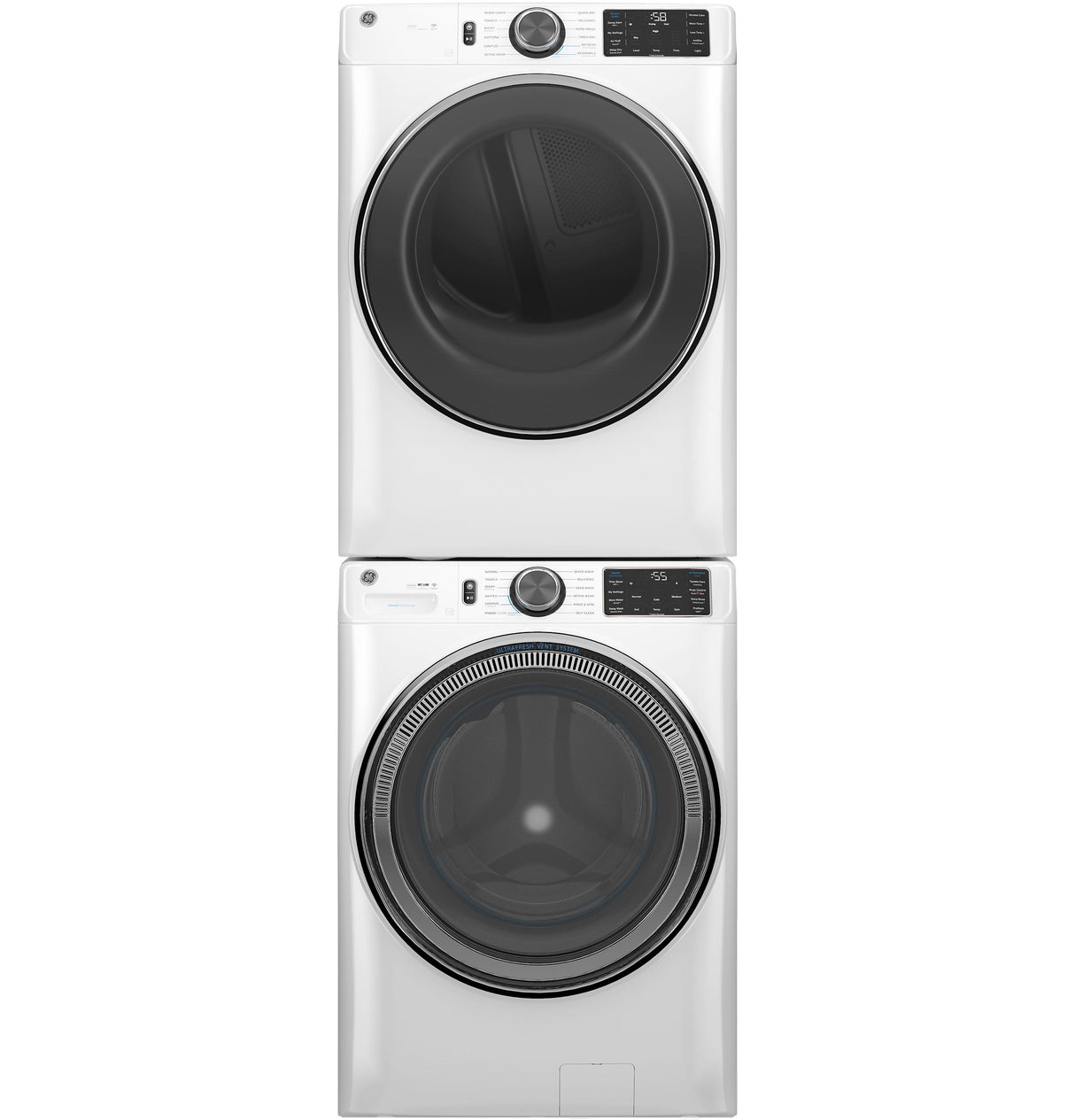 GE® ENERGY STAR® 7.8 cu. ft. Capacity Smart Front Load Electric Dryer with Steam and Sanitize Cycle