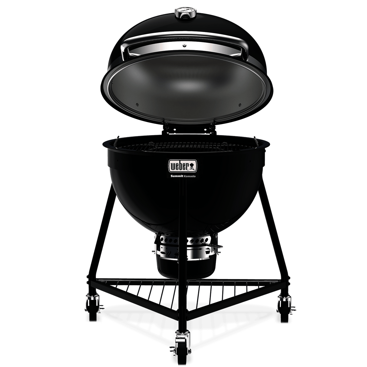 Summit® Kamado E6 Charcoal Grill - Black