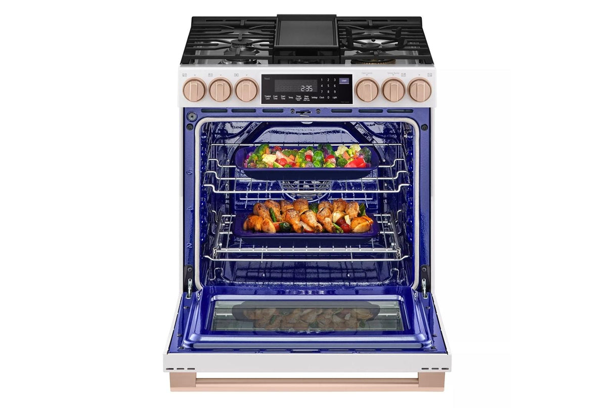 LG STUDIO 6.3 cu. ft. InstaView® Gas Slide-in Range with ProBake Convection® and Air Fry