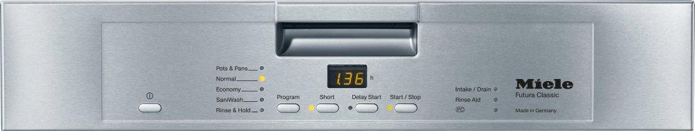 G 4228 SCU AM - Pre-finished, full-size dishwasher with visible control panel, cutlery tray and 5 Programs