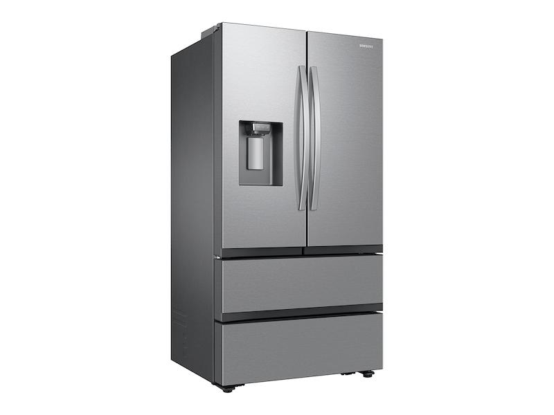 25 cu. ft. Mega Capacity Counter Depth 4-Door French Door Refrigerator with Four Types of Ice in Stainless Steel