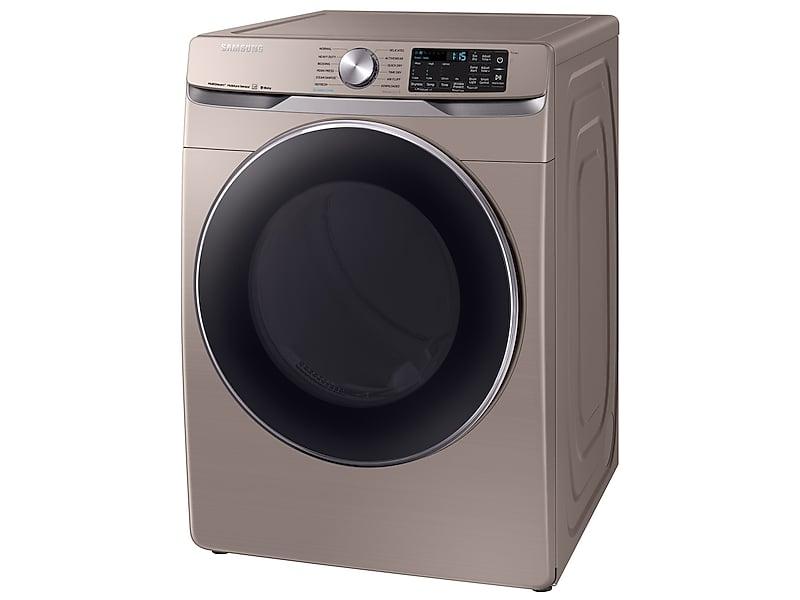 7.5 cu. ft. Smart Electric Dryer with Steam Sanitize+ in Champagne