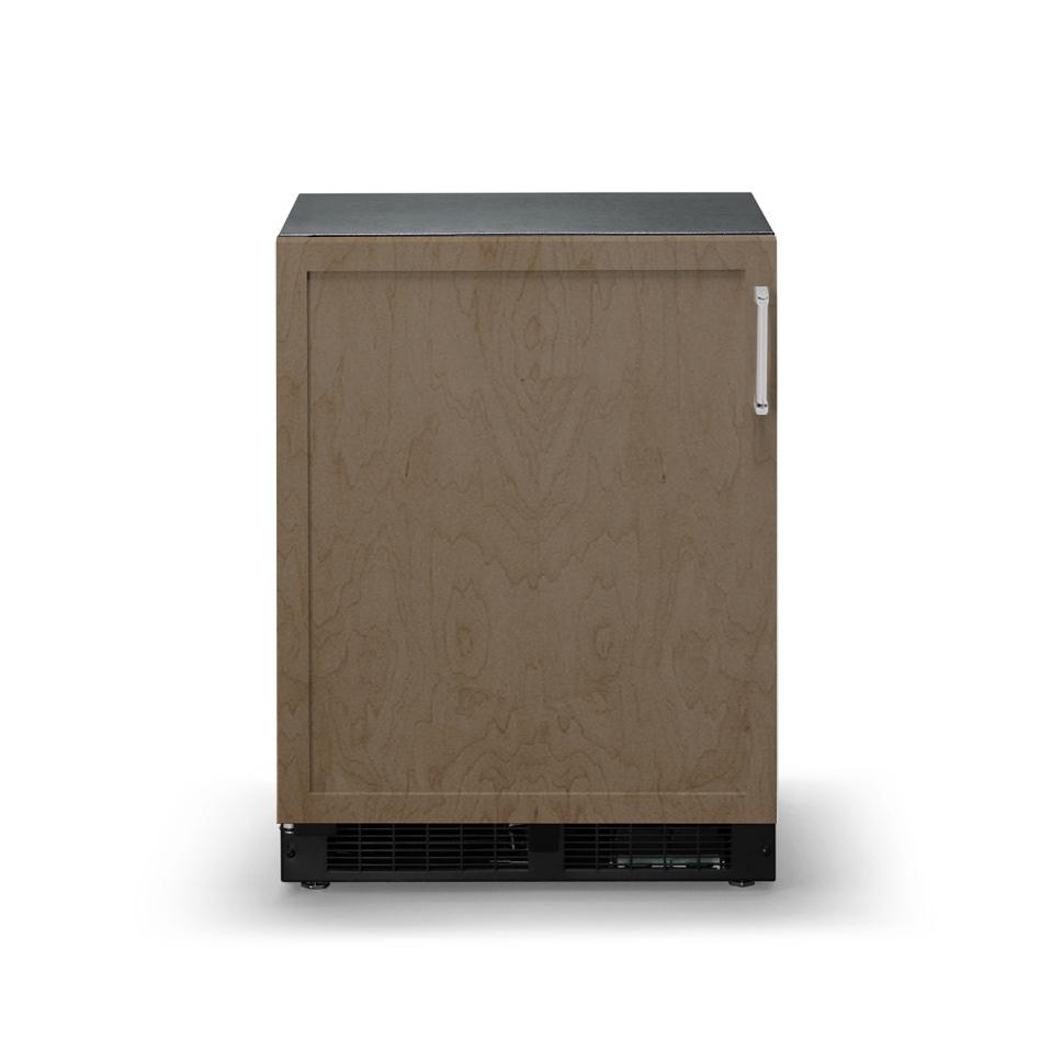 24"W. Panel Ready Solid Door Undercounter Refrigerator, ADA