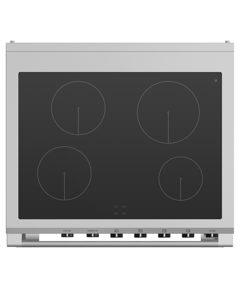 30" Series 9 Classic 4 Zone Induction Self-Cleaning Range