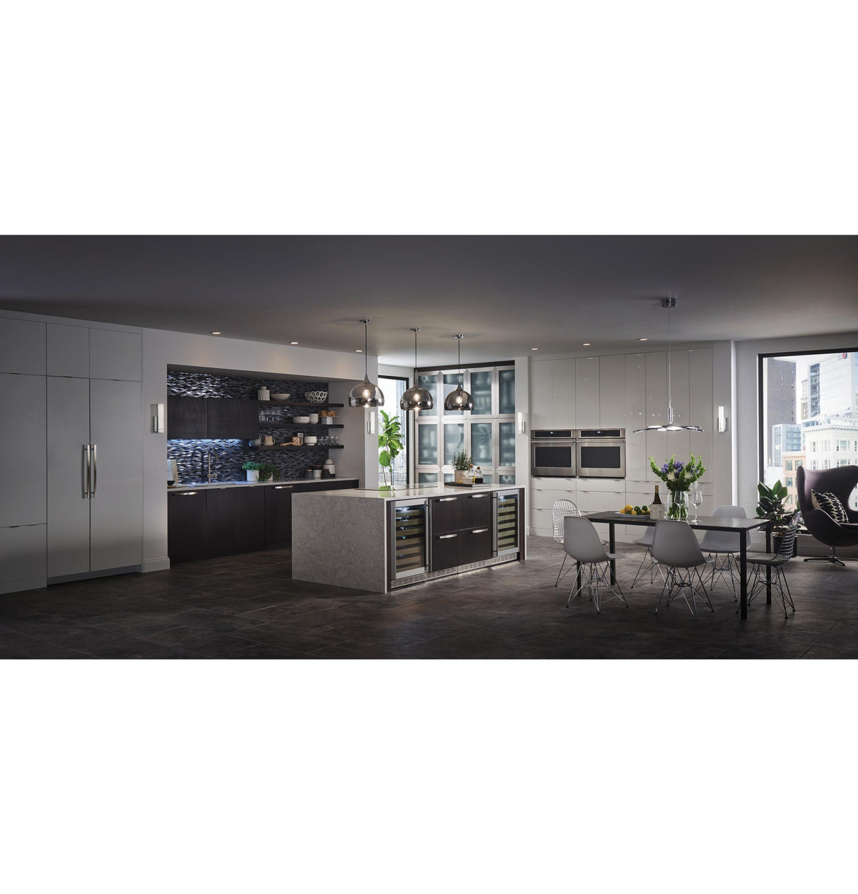 Monogram 18" Smart Integrated Column Freezer