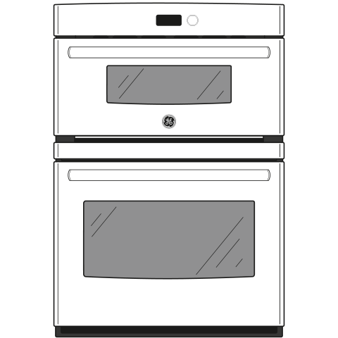 GE Profile™ 30" Built-In Combination Convection Microwave/Convection Wall Oven