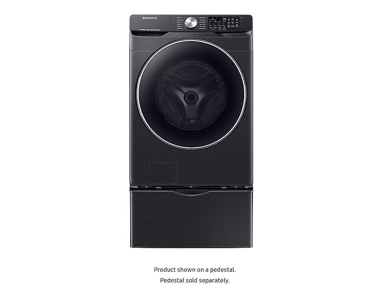 4.5 cu. ft. Smart Front Load Washer with Super Speed in Black Stainless Steel