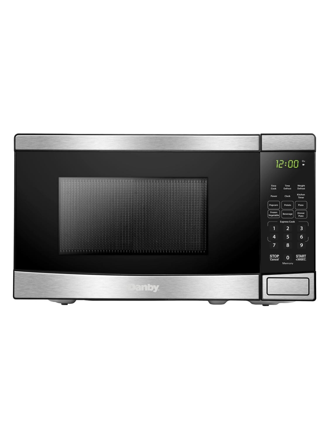 Danby 0.7 cu. ft. Countertop Microwave in Stainless Steel