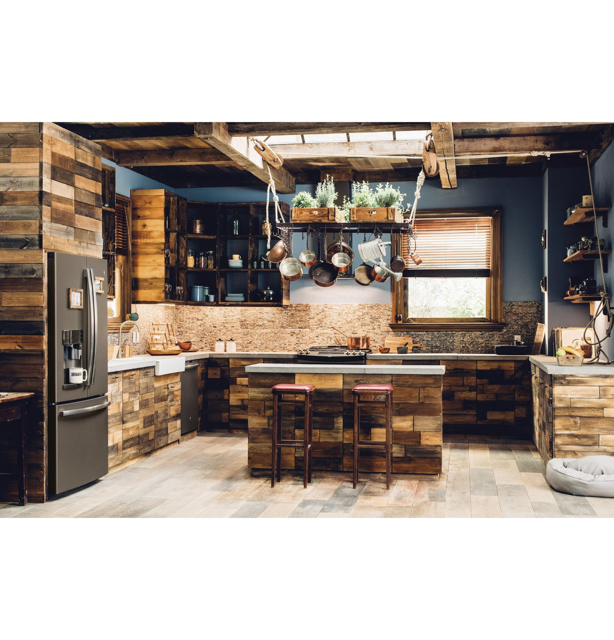 GE Profile™ Series ENERGY STAR® 27.8 Cu. Ft. French-Door Refrigerator with Keurig® K-Cup® Brewing System