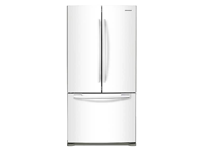 18 cu. ft. Counter Depth French Door Refrigerator in White