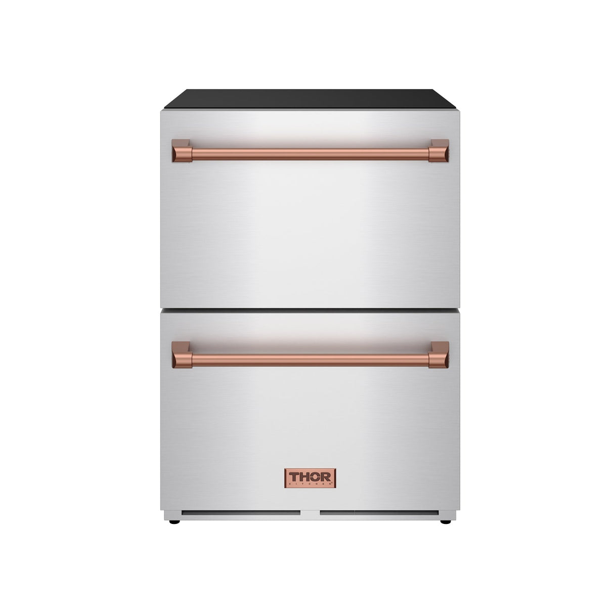 24 Inch Undercounter Built-in / Freestanding Drawer Freezer - Stainless Steel/rose Gold Gordon Ramsay Series
