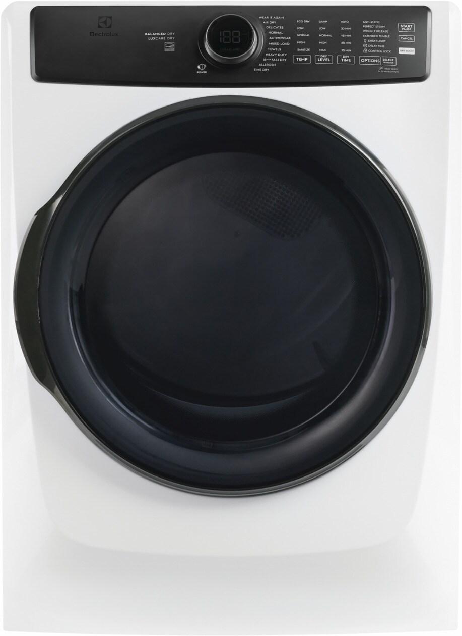 Front Load Perfect Steam™ Electric Dryer with Balanced Dry™ and Instant Refresh - 8.0 Cu. Ft.