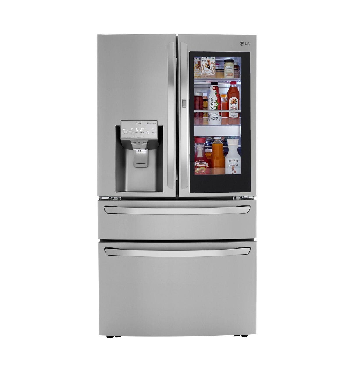 30 cu. ft. Smart InstaView® Door-in-Door® Refrigerator with Craft Ice™