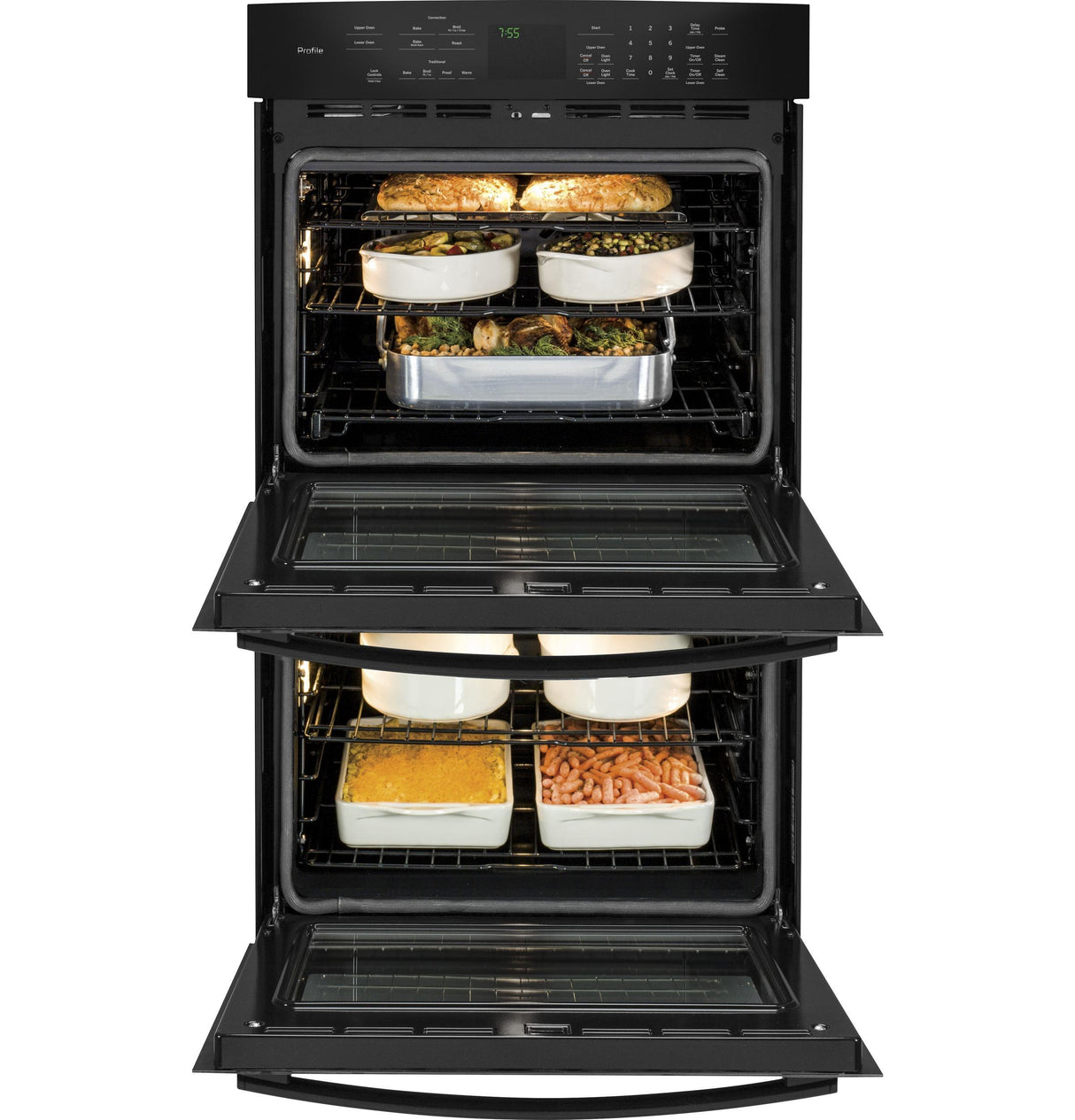 GE Profile™ Series 30" Built-In Double Wall Oven with Convection