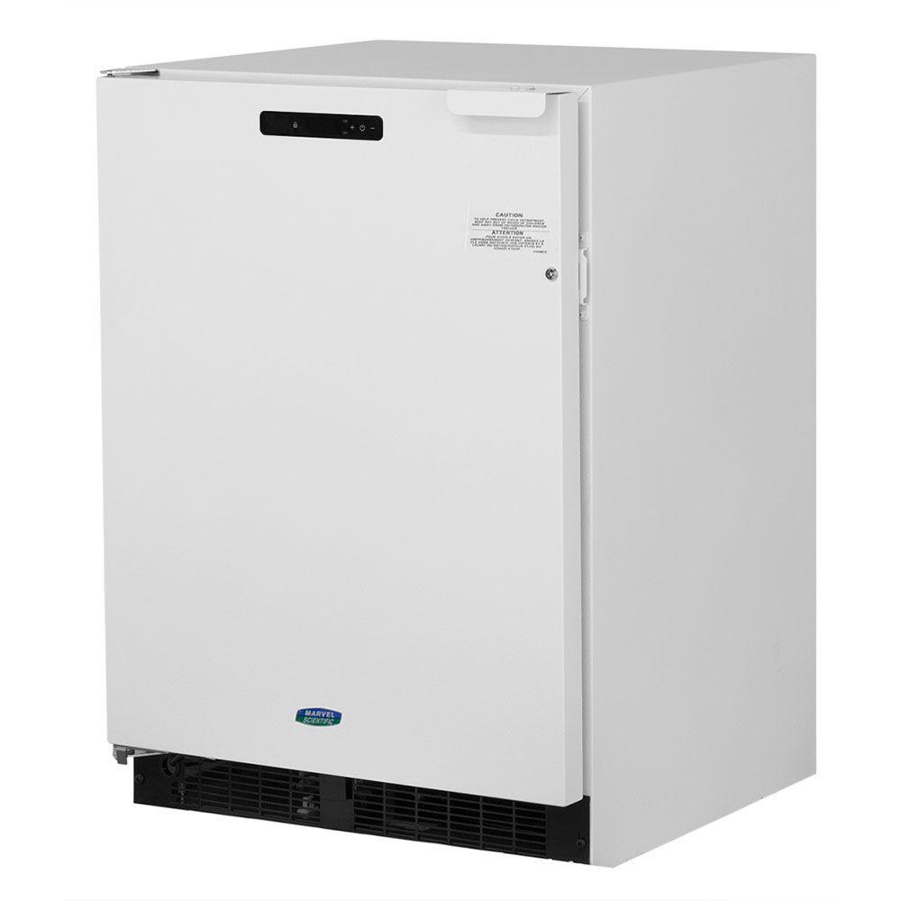 24-In General Purpose Automatic Defrost Refrigerator Freezer with Door Swing - Left