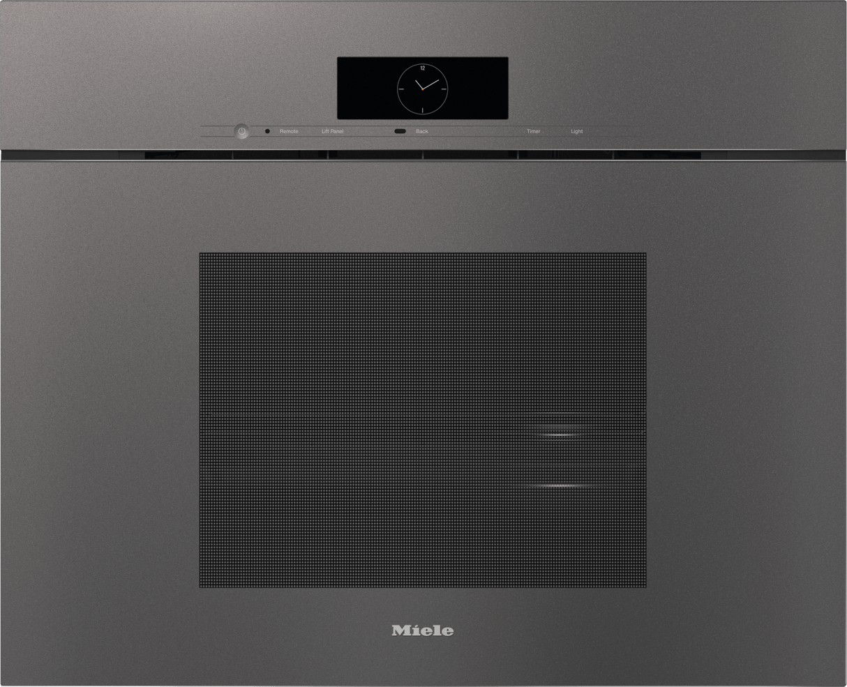 DGC 7880X Graphite grey - 30" Handleless Combi-Steam Oven XXL for steam cooking, baking, roasting with roast probe + menu cooking.