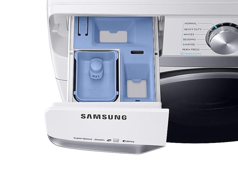 4.5 cu. ft. Smart Front Load Washer with Super Speed in White