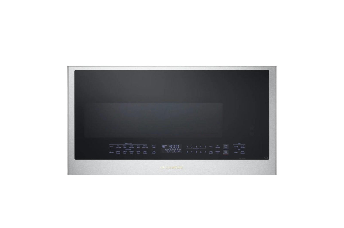 LG SIGNATURE 1.7 cu. ft. Over-the-Range Convection Microwave Oven with Air Fry and Air Sous Vide
