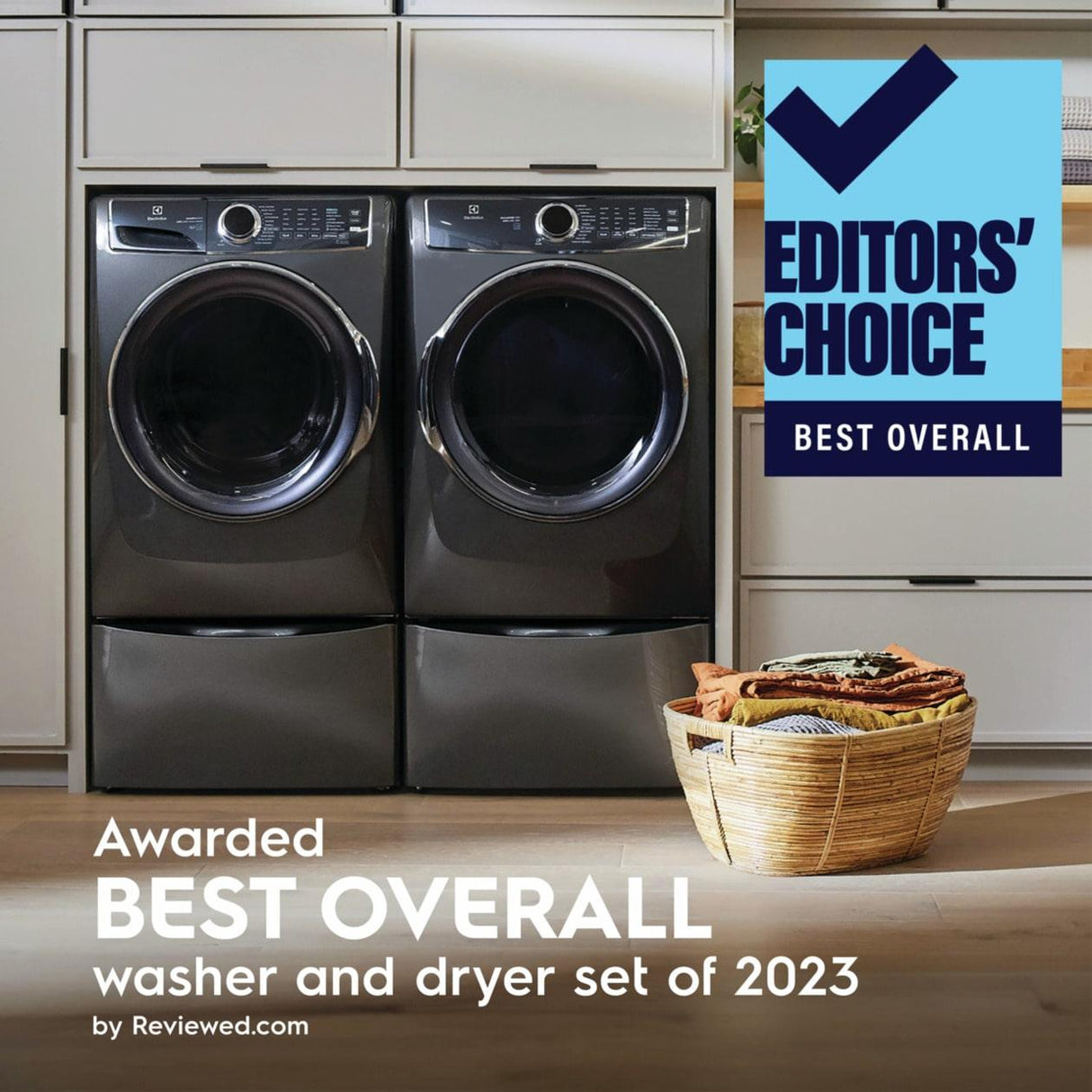 Front Load Perfect Steam™ Electric Dryer with Balanced Dry™ and Instant Refresh - 8.0 Cu. Ft.