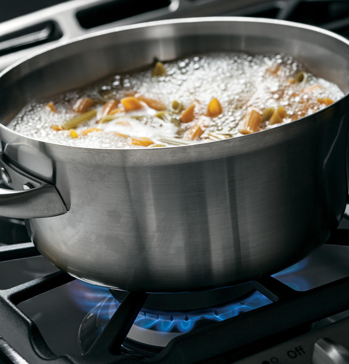 GE® 30" Slide-In Front Control Gas Range