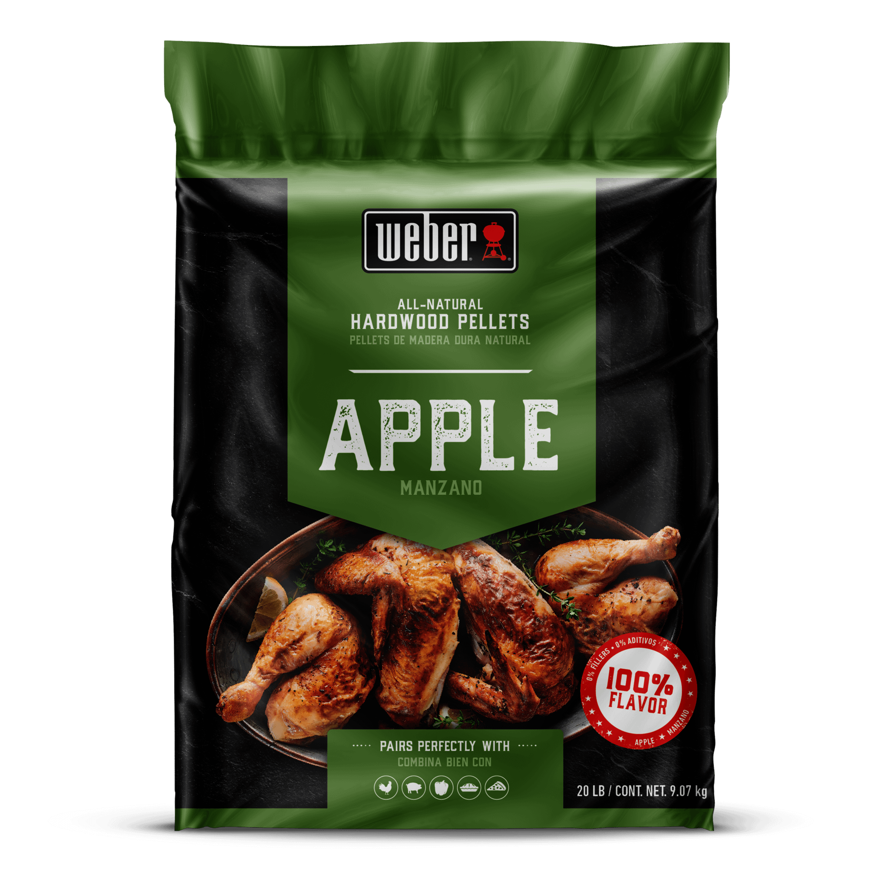 Apple All-Natural Hardwood Pellets