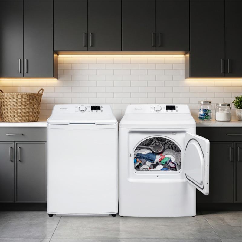 Element 7.0 Cu. Ft. Electric Dryer - White (ENTDE7027EW)