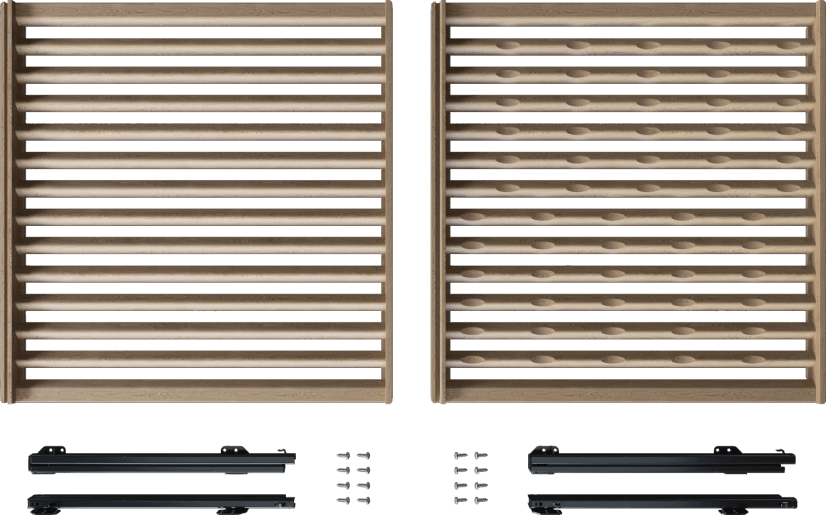 Shelf set