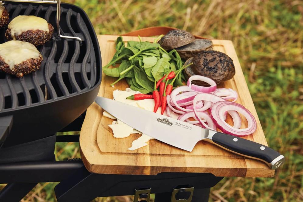 Premium Cutting Board and Knife Set