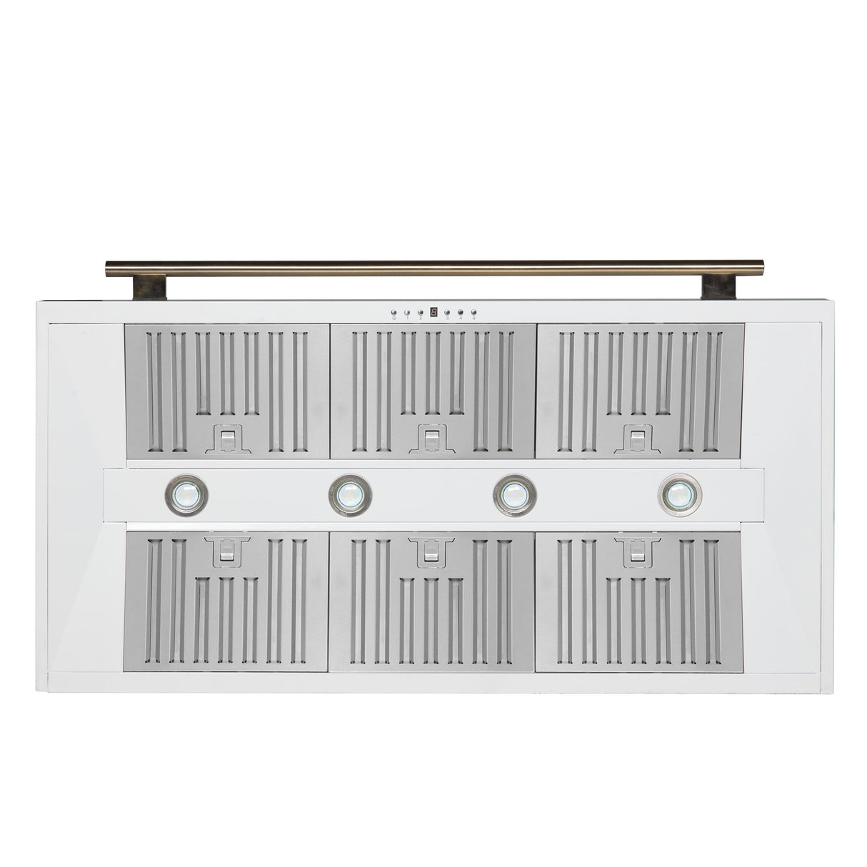 Forno Aria 48 Inch Wall-Mounted Range Hood in White