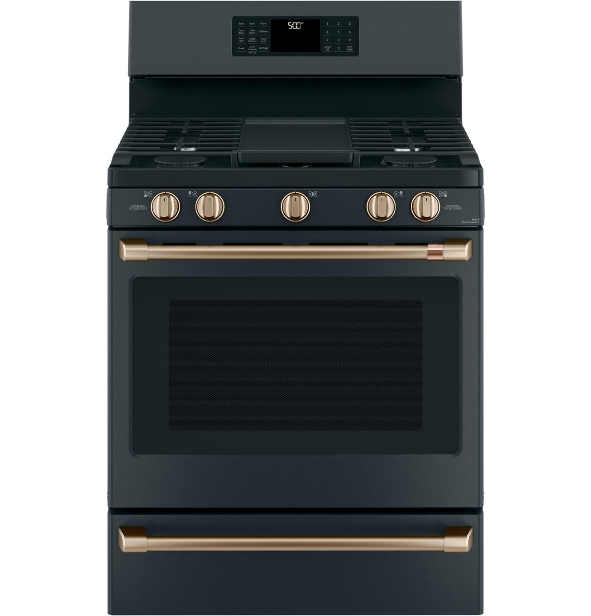 Café™ Freestanding Gas Knobs and Handles - Brushed Bronze